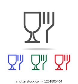 icons on the microwave icon. Elements of washing in multi colored icons. Premium quality graphic design icon. Simple icon for websites, web design, mobile app