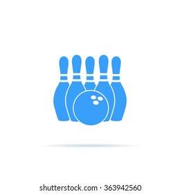 Icons on the theme of "Bowling".