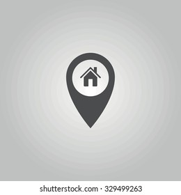 Icons on the theme of "navigation".