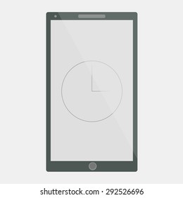 Icons on a theme Smartphone, mobile phone isolated