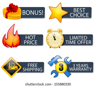 Icons for online-shop