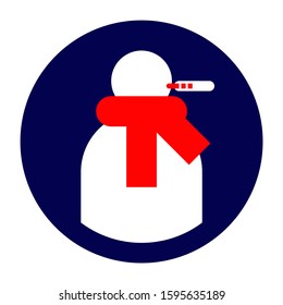 icons for the operating system or site with the image of the user symbol
