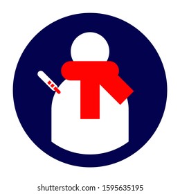 icons for the operating system or site with the image of the user symbol