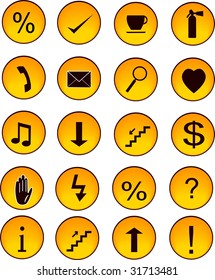 icons orange
