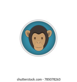 Icons for the oriental horoscope - monkey