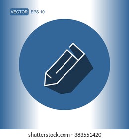 icons pencil for school for Web and Mobile