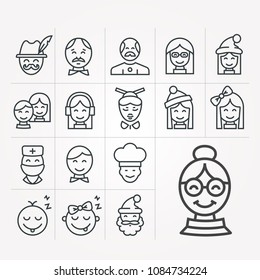 Icons of people