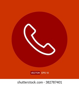 icons phone call for Web and Mobile