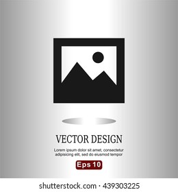icons photo frame for Web, Mobile and business