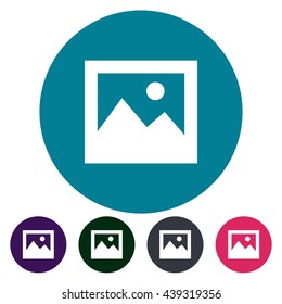icons photo frame for Web, Mobile and business