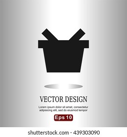 icons picnic bag for Web, Mobile and business