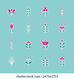 Icons plant