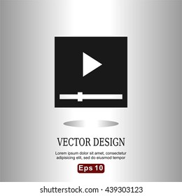 icons play video for Web, Mobile and business