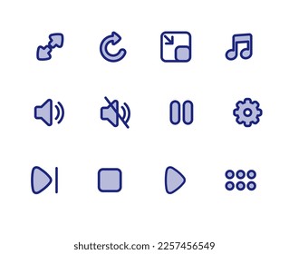 Symbole für Spieler und Spiele