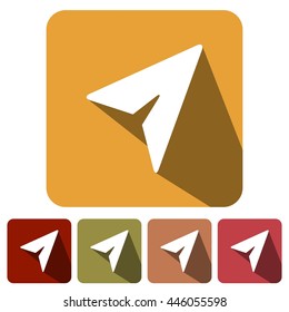 icons pointer flat for Web, Mobile and business