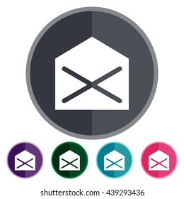 icons read email for Web, Mobile and business