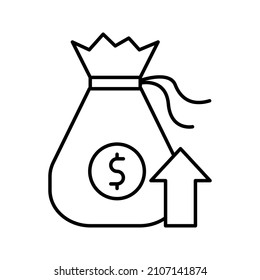 Icons related to business or finance that use an outline style are perfect for your project design needs