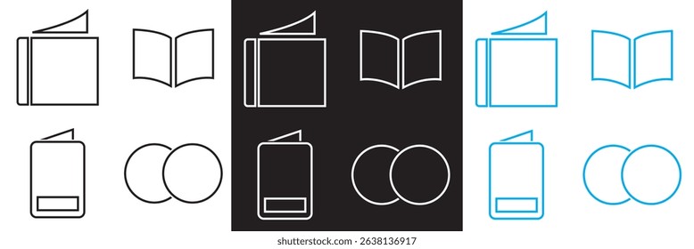 Icons related to catalogue.  Vector pictograms of recognition. Vector pictograms of body organs icon. Vector for websites, mobile interfaces, presentations, banner, visual branding etc. EPS 10