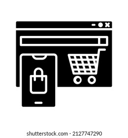 icons related to simple business ideas in glyph style