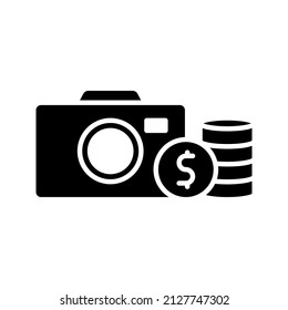 icons related to simple business ideas in glyph style
