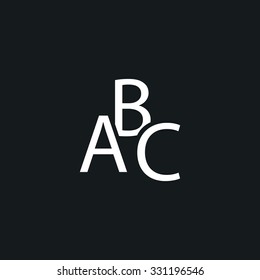 Icons represent the alphabet.