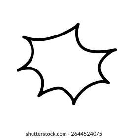 Icons representing feelings of surprise, attention, and awareness. Surprise speech bubbles. Effect pictograms for noticing, comic notes. Hand drawn vector illustrations.