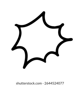 Icons representing feelings of surprise, attention, and awareness. Surprise speech bubbles. Effect pictograms for noticing, comic notes. Hand drawn vector illustrations.
