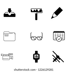 Icons Responsive icon set vector