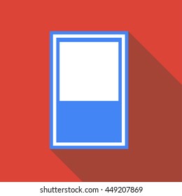 Icons of road signs on a white background