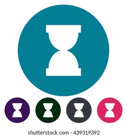 icons sand clock for Web, Mobile and business
