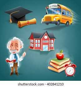 icons school