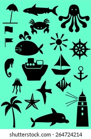 icons sea