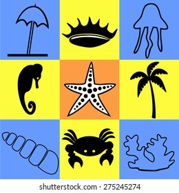 icons sea