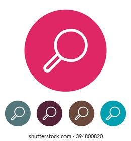icons search for Web and Mobile