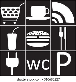 Icons of service for refueling