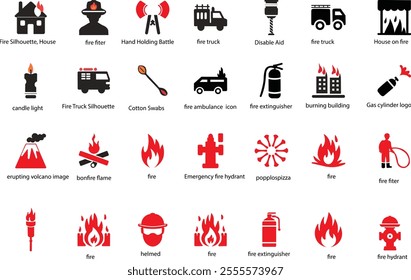 Icons set of 28 firefighter vector..

Save