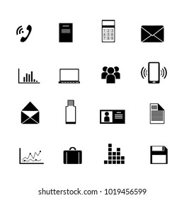 icons set, business, technology,vector illustration