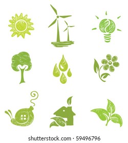 icons set - Ecology