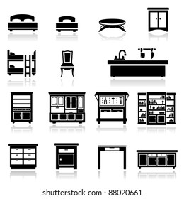 Iconos ponen muebles para casa