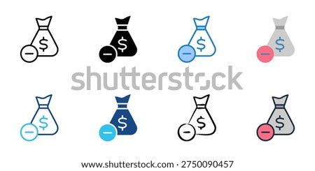 Liability icons set multiple style collection. Editable stroke 
