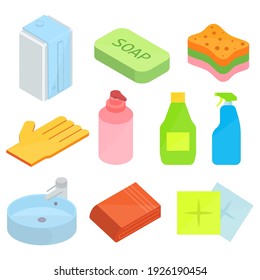 Conjunto de íconos de saneamiento. Colección de vectores para diseño web aislado en fondo blanco