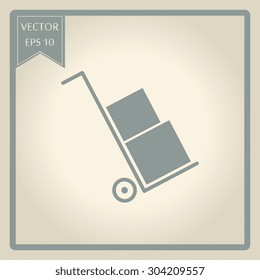 Icons set shipping and delivery 