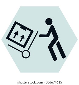 Icons set shipping and delivery 