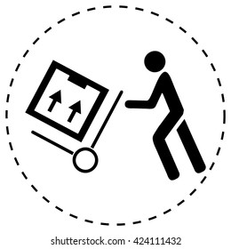 Icons set shipping and delivery 