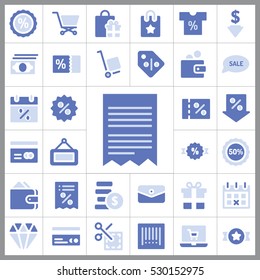 Icons Set. Shopping Icon Vector Illustration