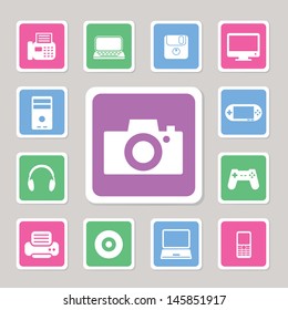 Icons IT set for use
