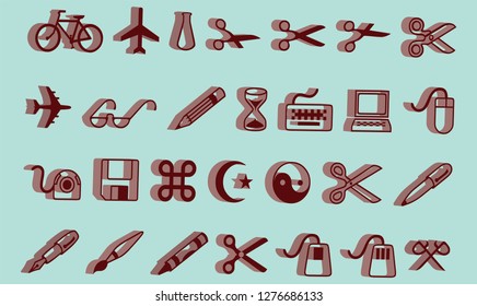 icons set. vector 