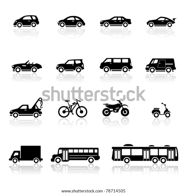 「車両を設定するアイコン」のベクター画像素材（ロイヤリティフリー） 78714505