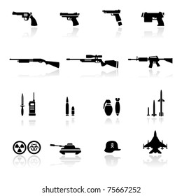 Icons Set Weapons