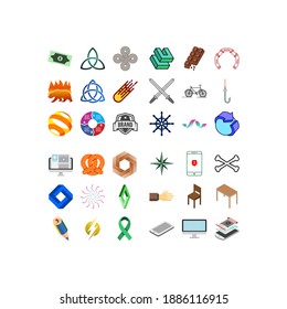 Icons set for web and app